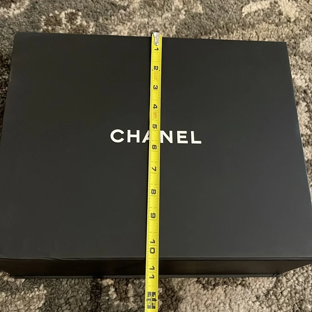 Chanel Black Magnetic Box And Booklet